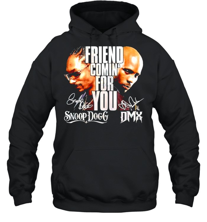 Snoop Dogg DMX Friend Comin' For You Graphic Tee DZT02